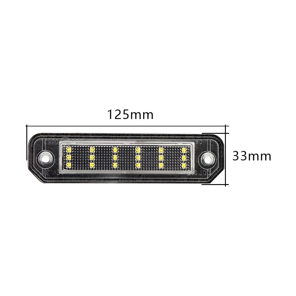 Compatible LED License Plate Light for Honda Civic, CR-X Del Sol, and Integra (1993-1997)