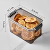 Transparent Food-Grade Plastic Storage Jar for Soups