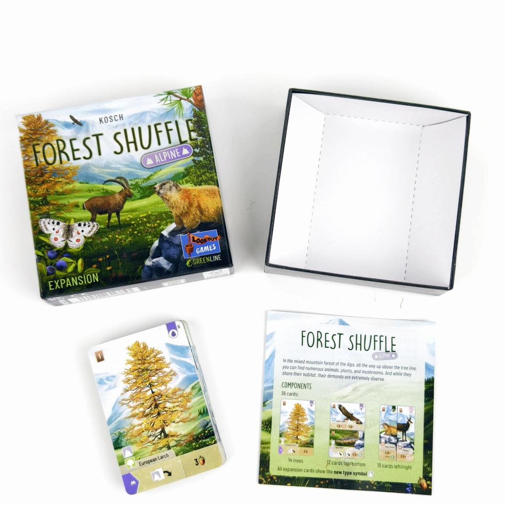 Forest Shuffle: Everlasting Tabletop Game for 2-5 Players with 2 Expansions
