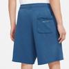 Nike Sportswear Swoosh Logo Knit Straight-Leg Casual Shorts Men Bottoms Industrial-Blue DJ5373-440