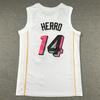 Miami Heat Basketball Jersey Dwyane Wade 3 Lowry 7 Ado 13 Herro 14 Embroidered Fan Apparel Men