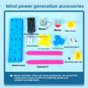 Science Diy Wind Power Generator Kit For Kids Educational Stem Activity Set