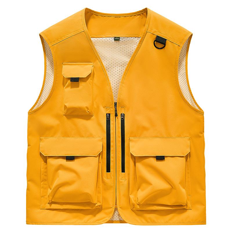 Tooling Vest Men's Spring and Autumn Fishing Multi-pocket Director of Photography Vest Men's Jacket Vest