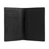 COACH card holder Passport Case 10 branded presbyopia printed bi-fold design, artificial leather, passport holder Gun gray and chalk white and black
