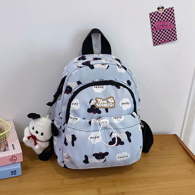 Small Fresh Boys And Girls Backpack Cute Printed Schoolbag Children'S Backpack