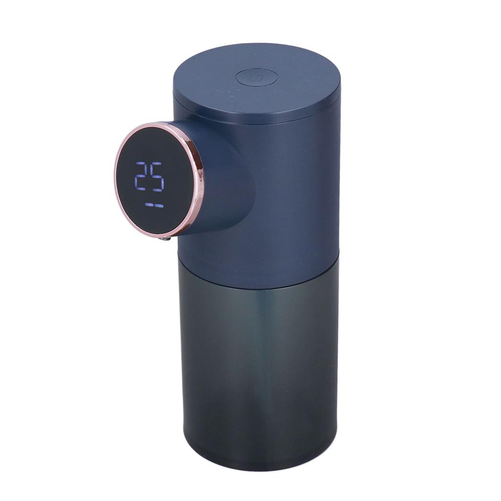 320ml inteligentný automatický dávkovač penového mydla bezkontaktný nabíjací USB do kuchyne a kúpeľne tmavý