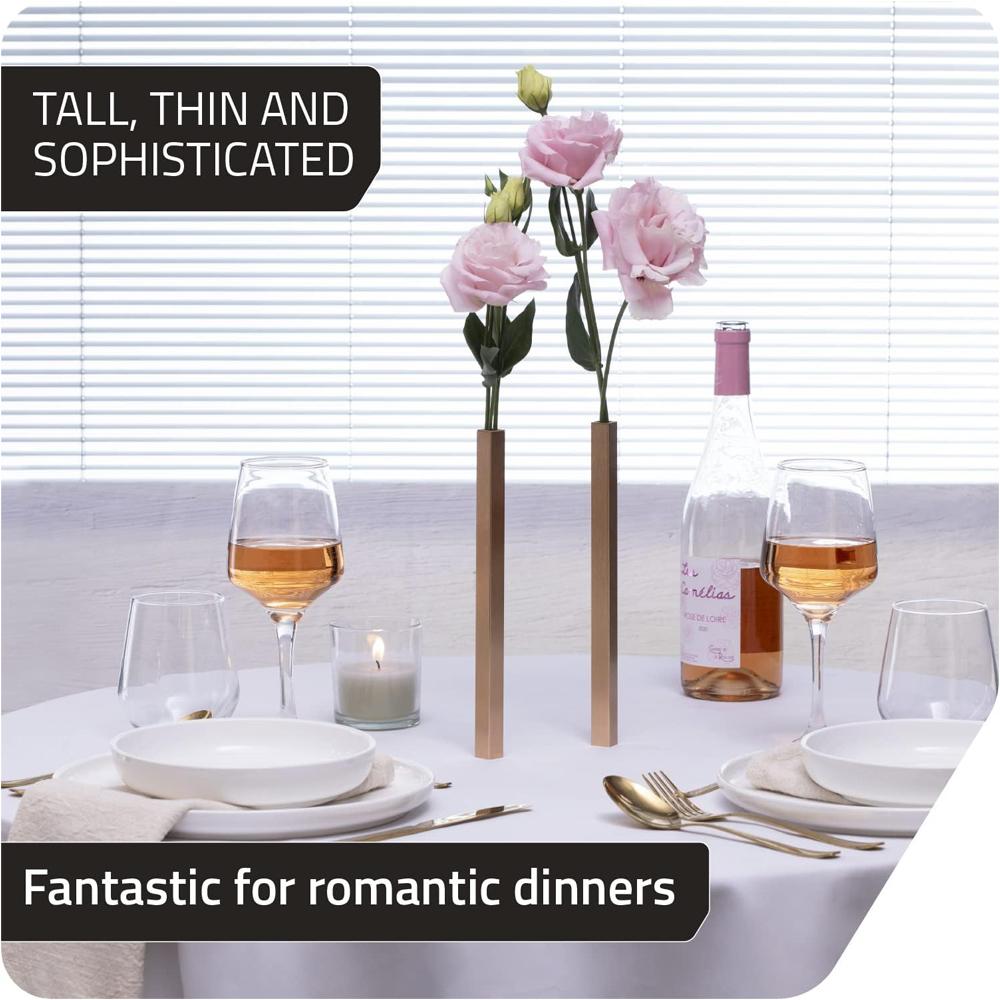 Modern Minimalist Geometric Vase Unique Nordic Light Luxury Vase Stainless Steel Flower Holder Magnetic Vase Flower Arrangement