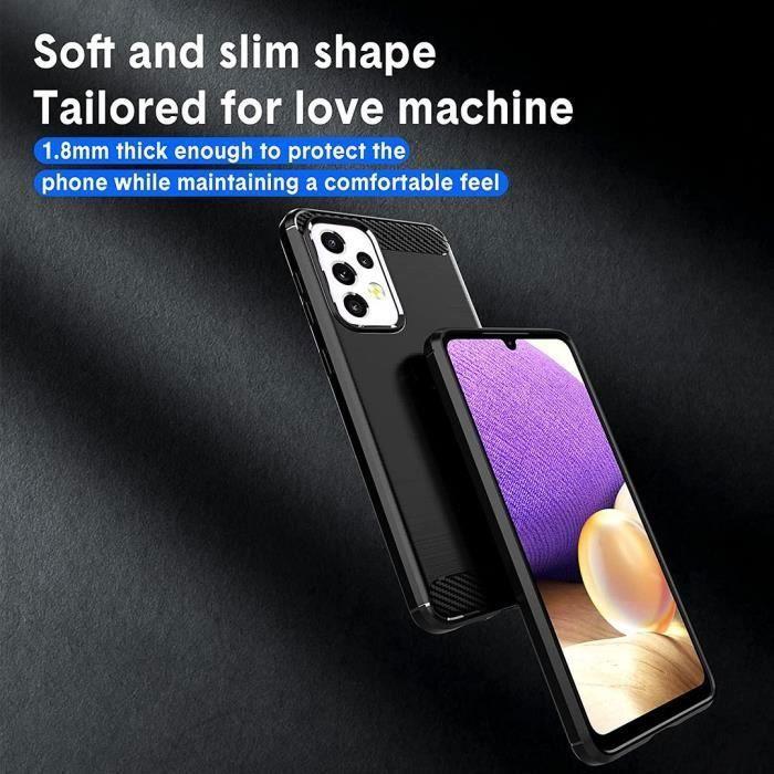 Coque de protection - PROSHOP - Samsung A33 5G - Motif Traits - Haute Résistance - Noir