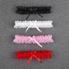 Damen Strumpfband mit Schleife, sexy Dessous, Spitzen-Strumpfband, Schleife, Beinschlaufe, Hochzeit, Strumpfbänder, Braut, Cosplay, Mode, Strumpf, Oberschenkelring