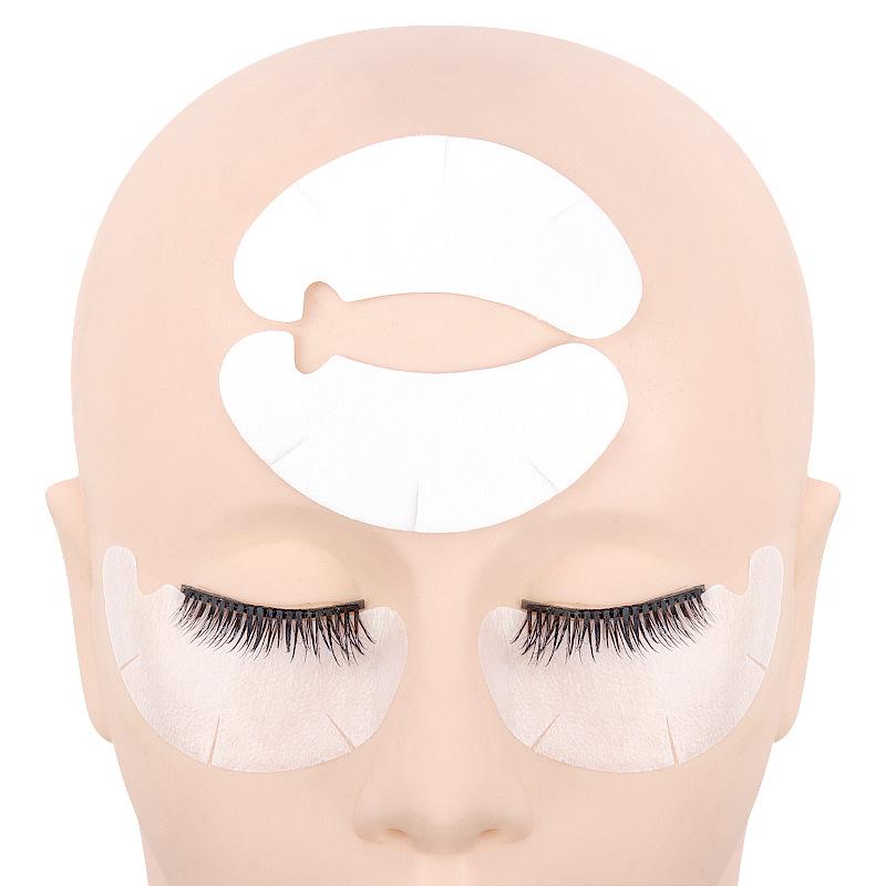 U-shaped Hydrogel Non-woven Eyelash Isolation Patches for Extensions