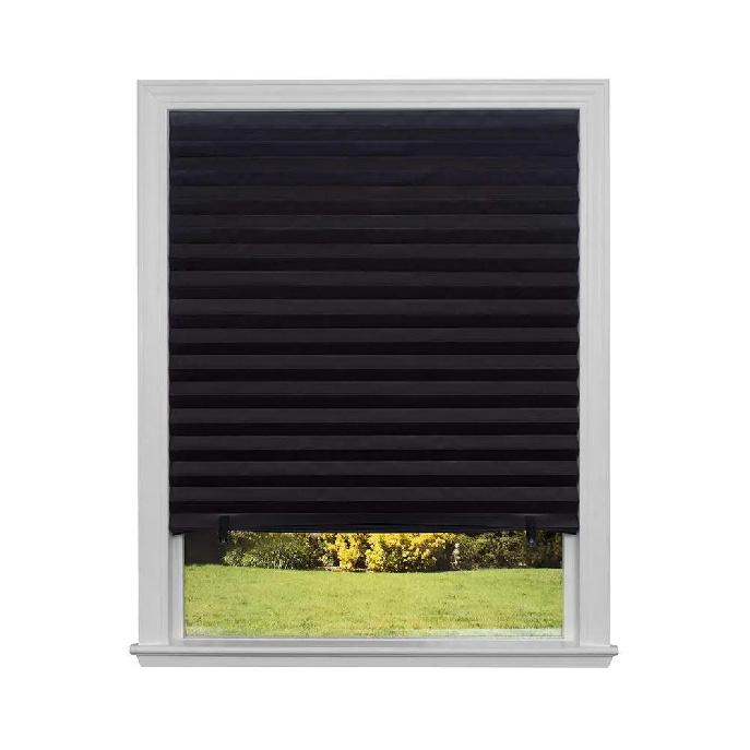 Dropshipping House Apartment Use White Blinds Adhesive Pleated Blinds Shades Window Door To Protect From Sun