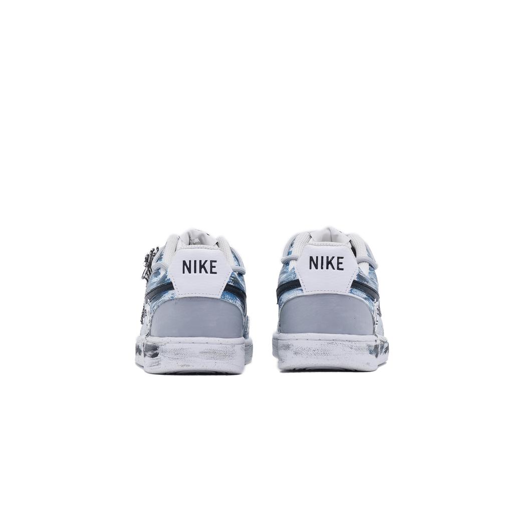 Nike Court Vision 1 Odolné proti oděru Nízké Skateboardové boty Pánské Světle šedé DH2987-101(Tým408-)