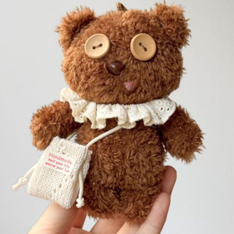 Doll Simulation Knitting Shoulder Bag Crossbody Bag For 15-17Cm Doll Mini Bags Plush Dolls Clothes Accessories