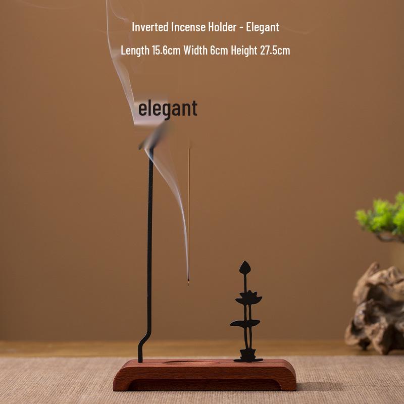 Creative Inverted Sandalwood & Agarwood Incense Burner Stand - Dao Ya Tea Incense Holder