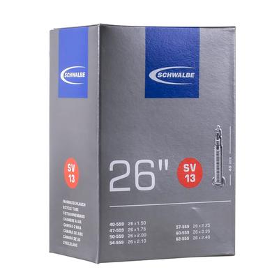 Schwalbe 26 X Tube Presta Style 40mm Valve 13SV [Genuine Product] 1.50/2.50