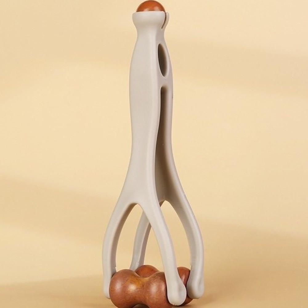 Dual-sided Hand Massager Bone-Shaped Acupressure Tool Ergonomic Roller Finger Massager  Hand