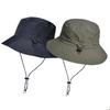 Bucket Hat Waterproof Anti UV Sun Protection Lightweight Portable Outdoor Fishing Camping Hiking Travel Storage Bag Bucket Hat