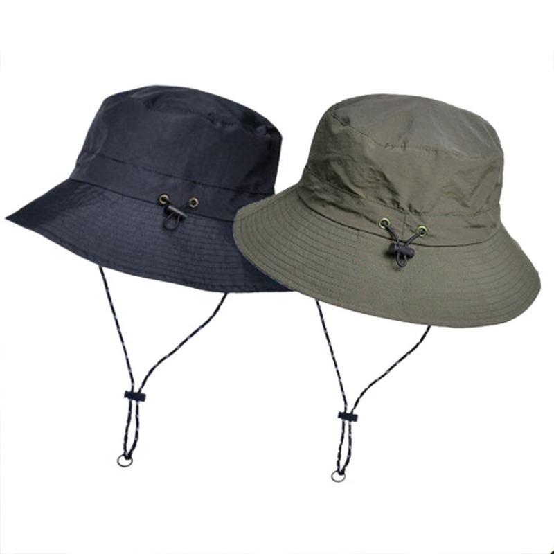 Bucket Hat Waterproof Anti UV Sun Protection Lightweight Portable Outdoor Fishing Camping Hiking Travel Storage Bag Bucket Hat