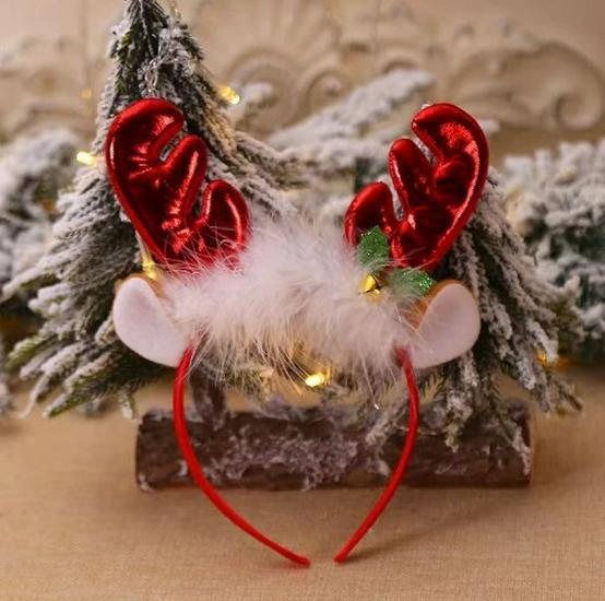 Christmas Party Decorations Children's Gift Hairband Headband Combo