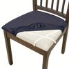 1PC Stretch Dining Chair Seat Covers Spandex Elastic Upholstered Chairs Cushion Cover Removable El Party Chair Slipcovers