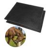 2PCS Livestock Grooming Mats With Mounting Nail Scratching Post Pad For Various Farm Animal Horse Cow Cattle Grooming