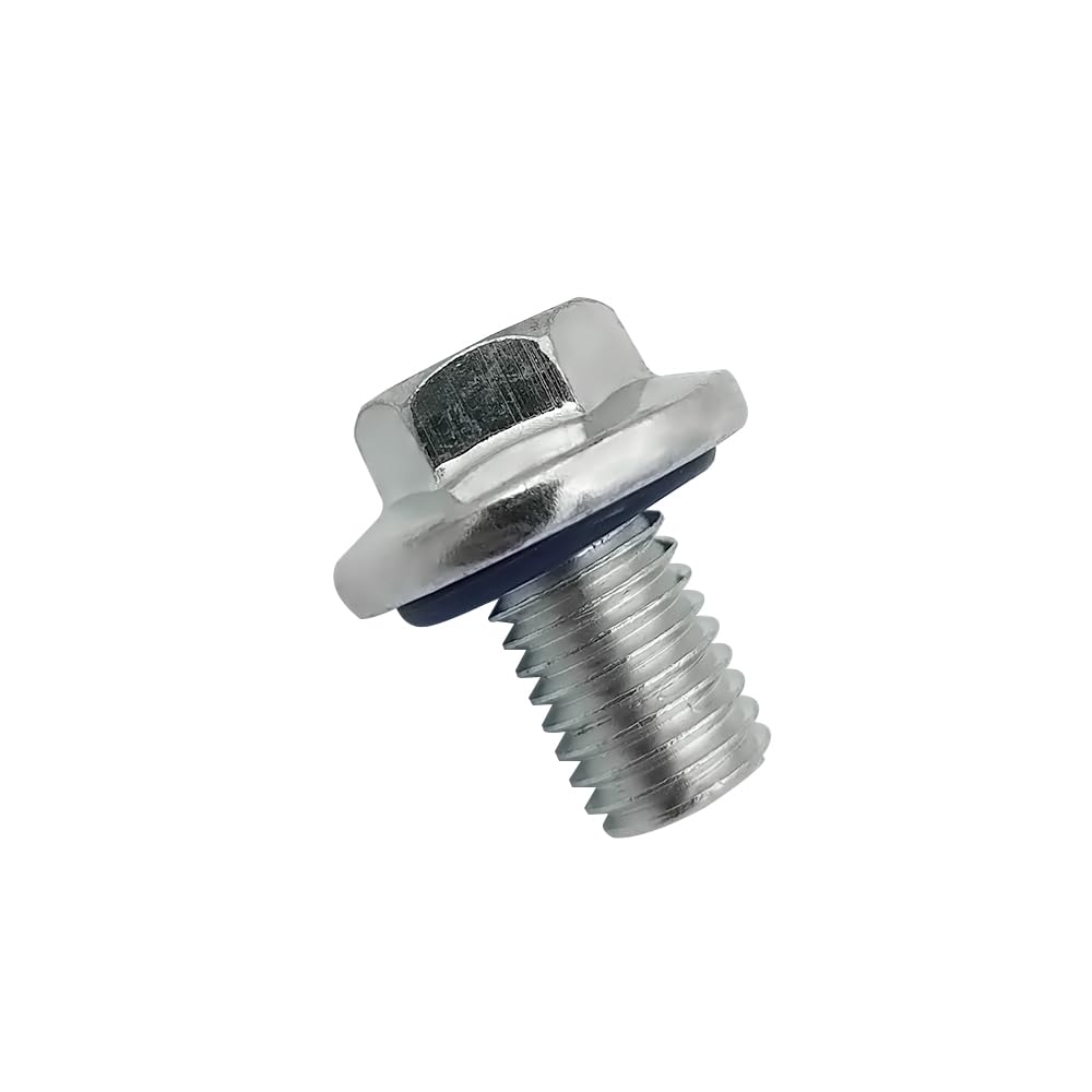 

Engine Oil Drain Plug Bolt W/Gasket Compatible with Chevy GMC Buick Cadillac, Replace 55577568 Engine Oil Drain Plug