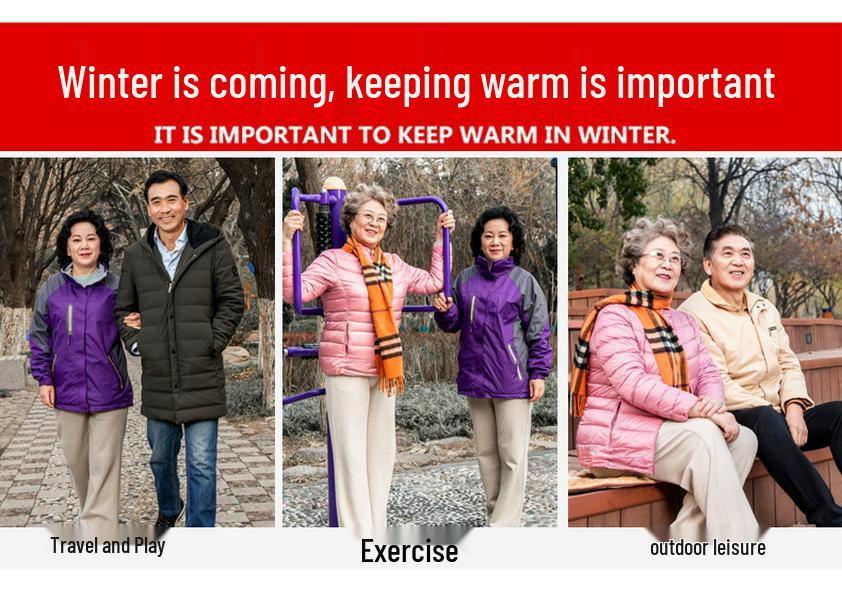 Warm Non-Slip Cotton Shoes: Cozy Soft-Soled Sneakers for Elderly Women, Perfect for Winter Walks