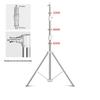 OLOEY 2.8m Stainless Steel Photography Light Stand