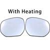 For Honda Odyssey 2014- Car Accessories Outer Rearview Mirrors Glass Side Mirror Lens With Heated Blue Lens