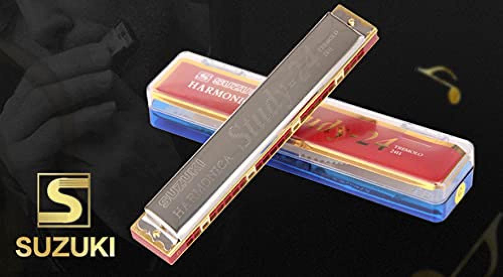 Suzuki Harmonica 24H Double Tone G Key SU-24C