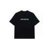 Balenciaga T-shirt SS22 Luźny Krój Unisex Czarny 612966TNVR21070