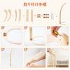 Make Baby Mobile Set with Wooden Easy Baby Wind Hanging Bed Bed Interior Baby Baby Educational Bedding Let's Stand, Arms, Installation, Toy, Chime,