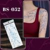 Crack Mark Temporary Tattoo Sticker Realistic Body Art Halloween Blood Vessels Tattoo  Halloween