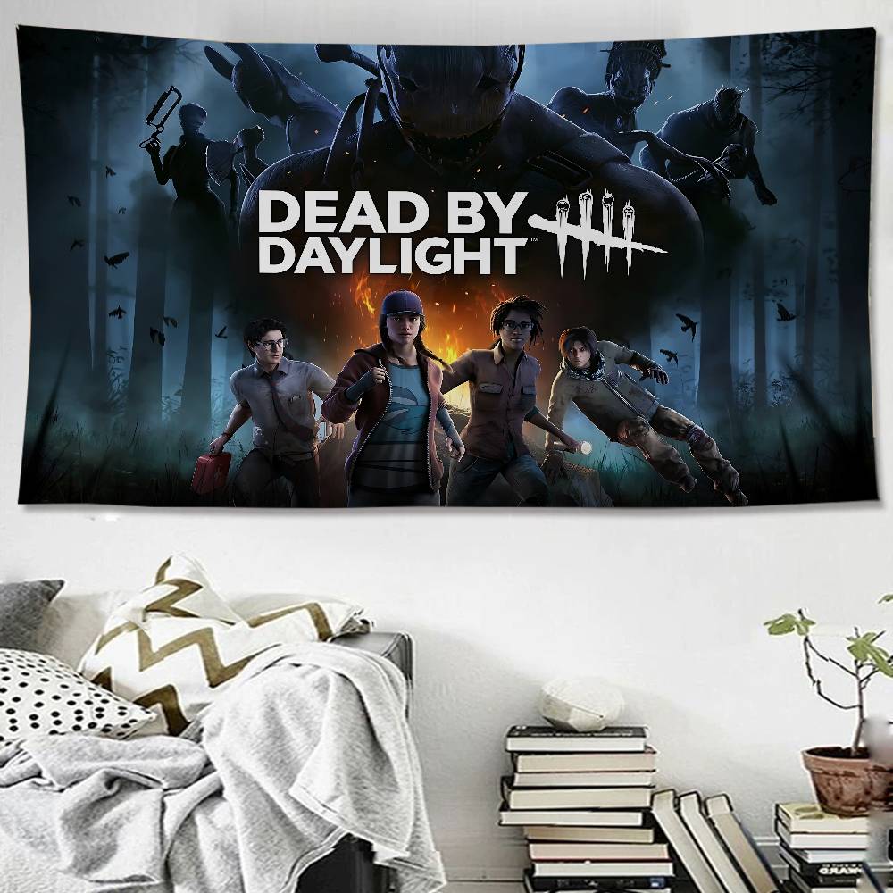 Dead By DDaylight Cartoon Tapestry Art Science Fiction Room Home Decor Art Home Decor
