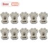 1-10PCS Christmas Elk Plaster Aromatherapy Candle Silicone Mold DIY Handmade Soap Car Vent Clip Crafts Home Fragrance Decor