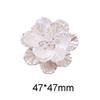 5Pcs Acrylic Garment Decoration Flower Multi-layer Design Multi-layer Flower Craft  Hair Clip
