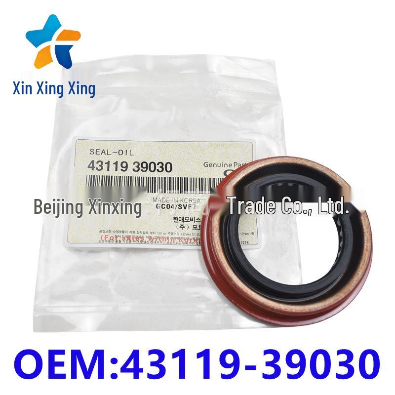 Crankshaft Oil Seals (Front/Rear), compatible with Hyundai Kia series 43119-39030 engines. Other