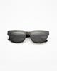Seupeulingseuteulingseu Semi-Slim Rectangular Sunglasses Page 100 [Deep Green]
