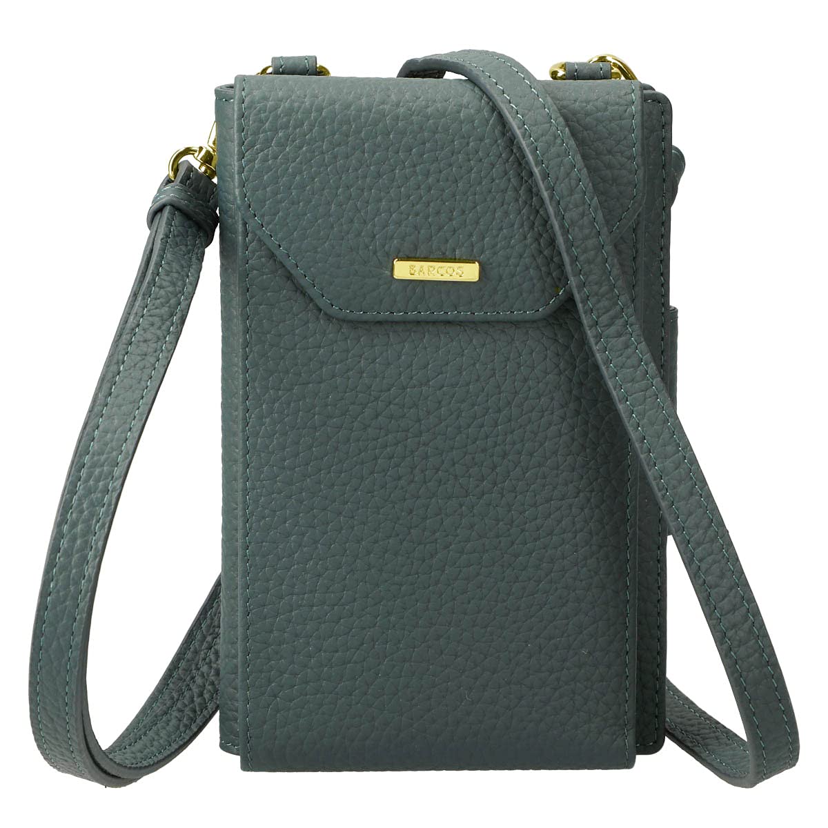 

Smartphone Pouch for One Size [Barcos] Women, Leather, Blue, Stylish, Gift, синій