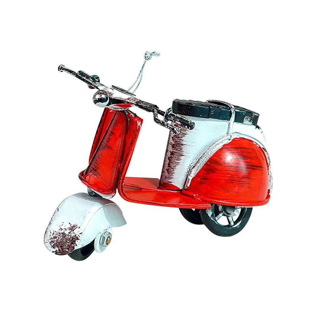Simulation Motorcycle Model Mini Iron Vehicle Motorcycle Model Small Motorcycle Statue Art Crafts