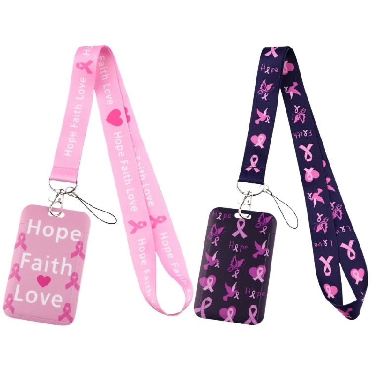 

2pcs Strength Lanyards Support Neck Strap Accessory for Keychain and Phone Quick Release Clip Charity Event Lanyard 1