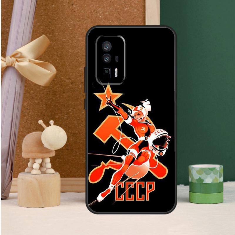 

Vintage USSR CCCP Case For Xiaomi 13 14 Ultra 13T 12T 11T 12 Lite POCO X6 M6 Pro X3 X4 X5 F3 F4 M5s F5 Cover POCO X3 Pro