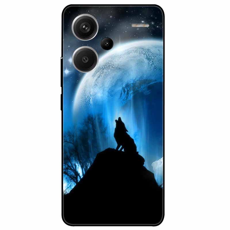 For Xiaomi Redmi Note 13 Pro Plus 5G Case Pro+ Soft Lovely Silicone Protective TPU Covers for Redmi Note 13 Pro 5G Coque Note13