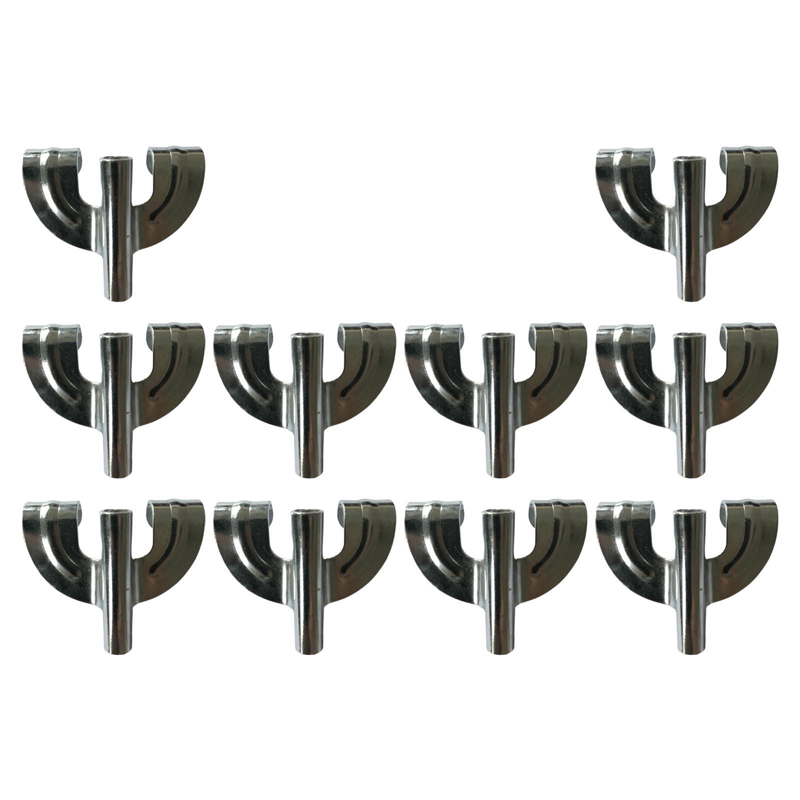 10Pcs Bass Drum Claws Metal Wear Resistant Parts Hardware Sturdy Drum Mount Repair Accessory Tool Professional Bass Drum Set