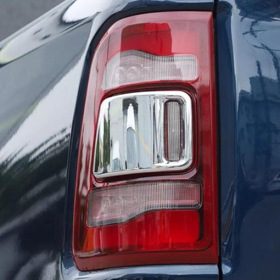 For - 2024 Dodge Ram 3500/2500/1500 Chrome Rear Light Lamp Frame Trim Cover