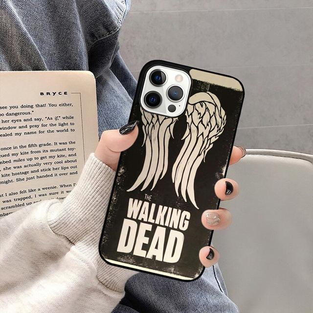 Daryl Dixon Wings Zombie Phone Case Back Cover for IPhone 18 17 Air 16 15 14 13 11 12 Pro Max Plus Shell Coque
