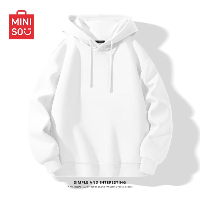 MINISO Men's Loose Fit Hooded Sweatshirt
