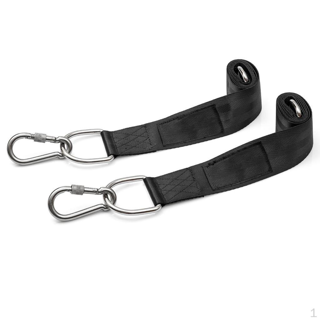 Pack of 2 , Outdoor Swing with Hanging Strap Kit, 45cm Long 2200lb