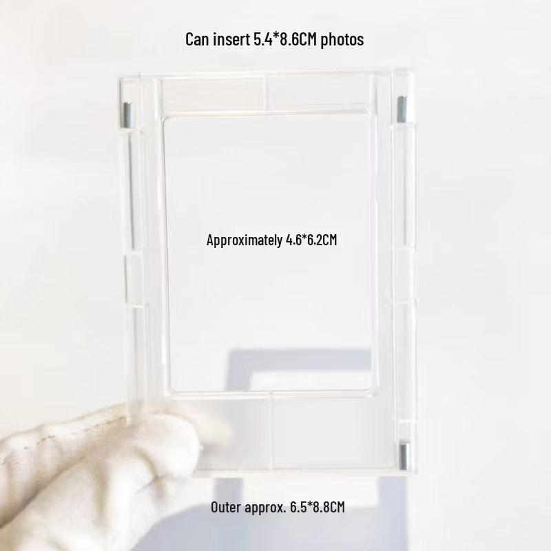 

Магнитная наклейка-фоторамка Polaroid 3 дюйма для кухни, офиса, декора для пары или спальни 8.8*6.5cm