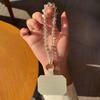 Crystal Beads Mobile Phone Chain Anti-lost Cellphone Strap Crystal Phone Straps  Phone Accessories